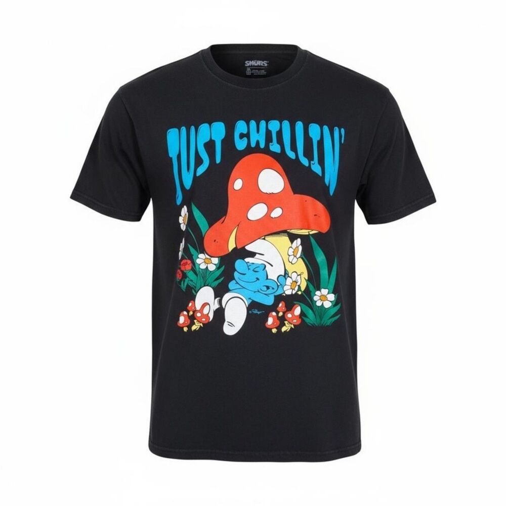 Smurf Size Large T-shirt